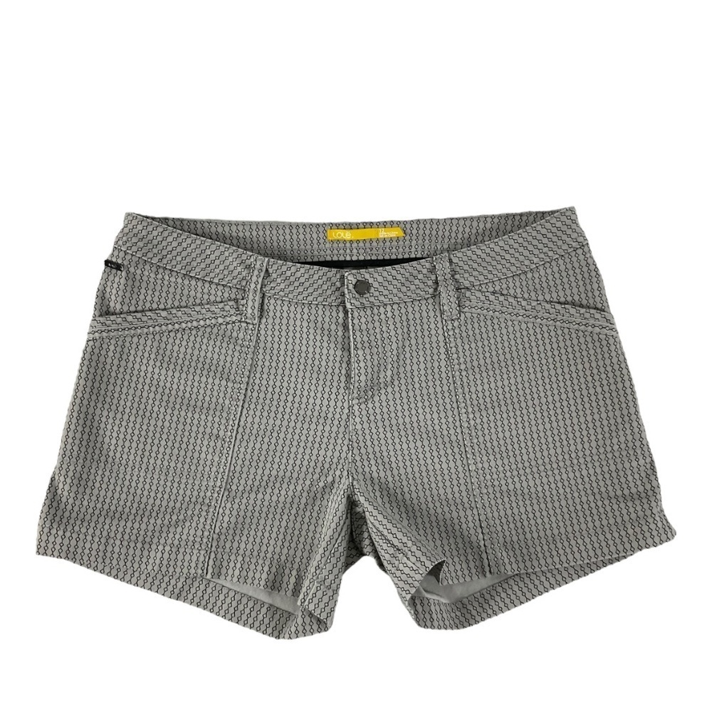 Lolë Patterned Lightweight Stretch Shorts Size 12 Style LSW0986 UPF 50+